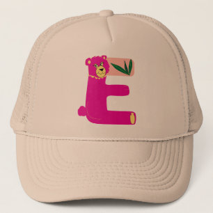 De Camionero gorra con la letra "E"