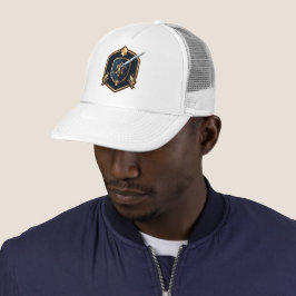 De Camionero Gorra con logo esgrimido