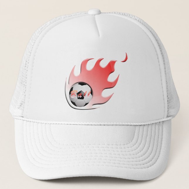 De Camionero Gorra con logo Fútbol (Anverso)