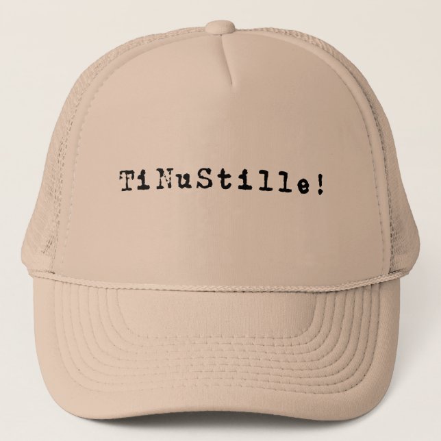 De Camionero Gorra con logotipo (Anverso)