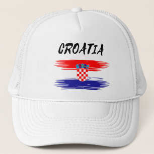 De Camionero Gorra con Motivos Croatas – Perfecta para la Famil