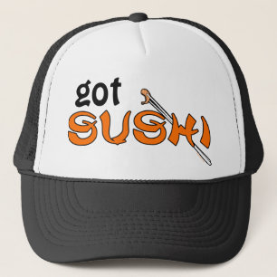 De Camionero gorra conseguido del sushi