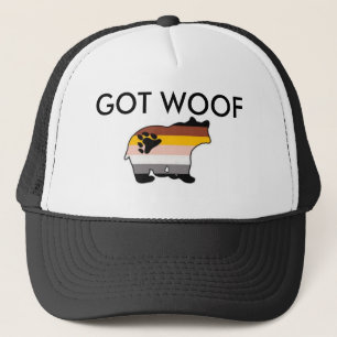 De Camionero Gorra CONSEGUIDO del TEJIDO