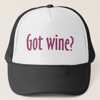 De Camionero Gorra conseguido del vino