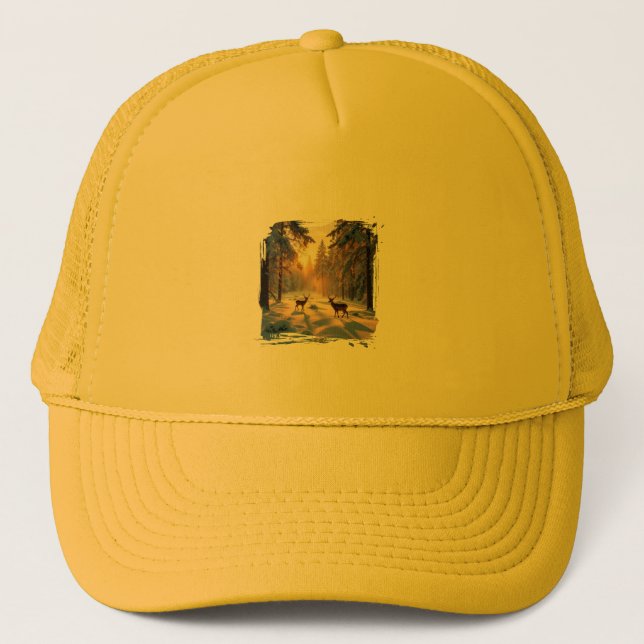 De Camionero gorra cortada (Anverso)