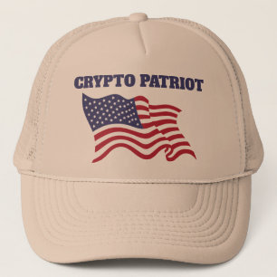 De Camionero Gorra Crypto Patriot para uso diario