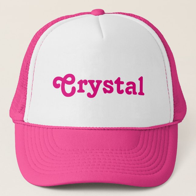De Camionero Gorra Crystal (Anverso)