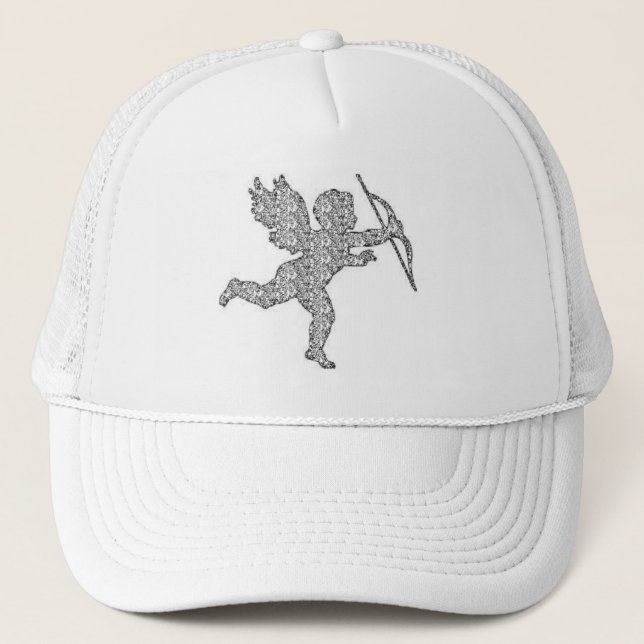 De Camionero Gorra Cupid Silver (Anverso)