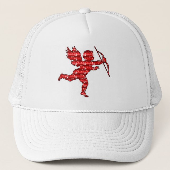 De Camionero Gorra Cupido Rojo (Anverso)