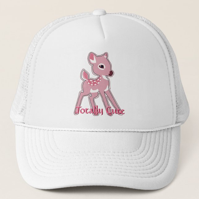 De Camionero Gorra Cute Fawn (Anverso)