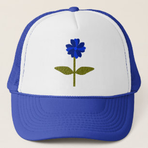 De Camionero Gorra Daisy Ocean Blue