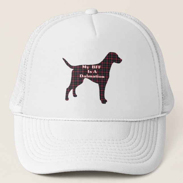 De Camionero Gorra Dalmatian BFF (Anverso)