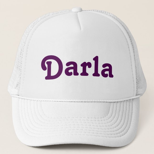 De Camionero Gorra Darla (Anverso)