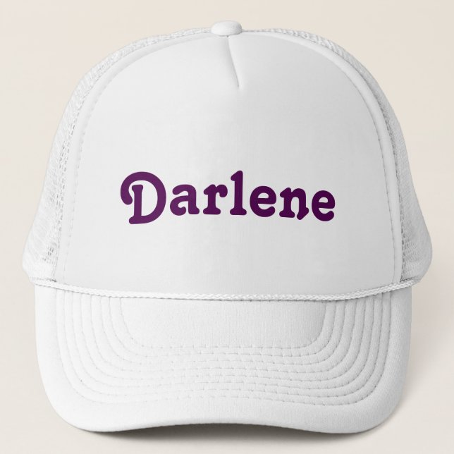 De Camionero Gorra Darlene (Anverso)