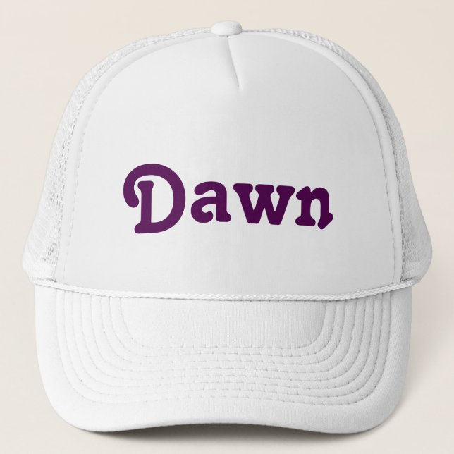 De Camionero Gorra Dawn (Anverso)