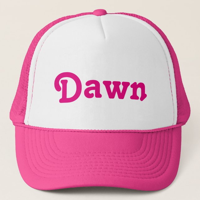 De Camionero Gorra Dawn (Anverso)