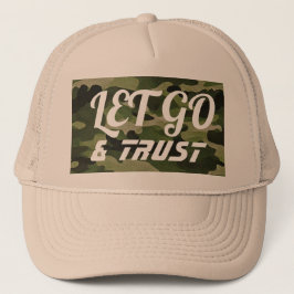 De Camionero Gorra Dejar Ir & Confiar 