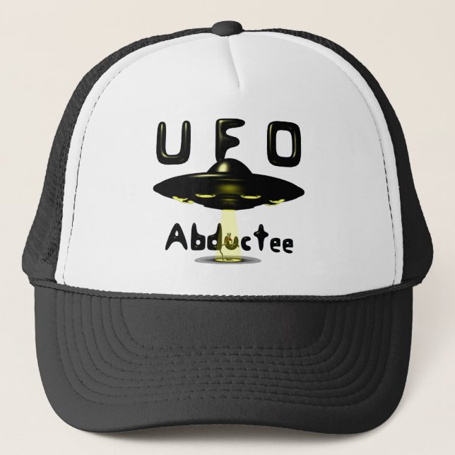 De Camionero Gorra del Abductee del UFO (Anverso)
