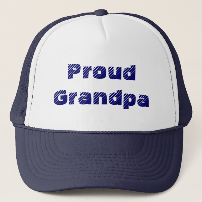 De Camionero Gorra del abuelo orgulloso (Anverso)
