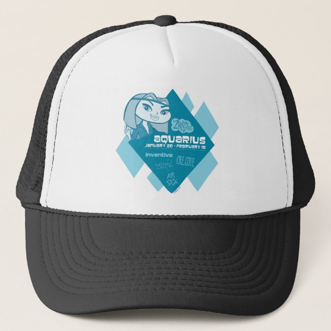 De Camionero Gorra del acuario (Anverso)