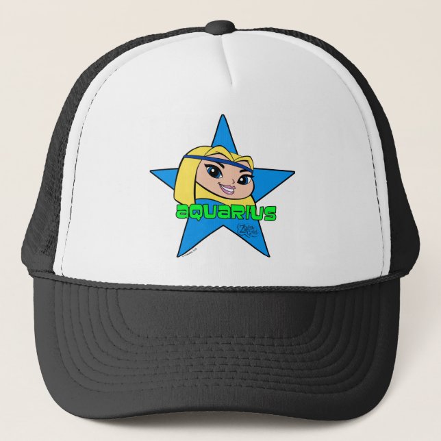 De Camionero Gorra del acuario (Anverso)