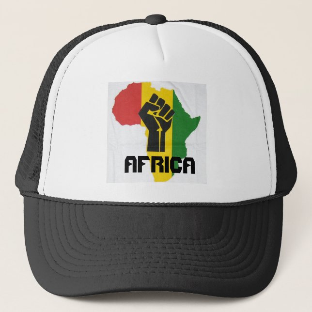 De Camionero gorra del africano del rasta (Anverso)