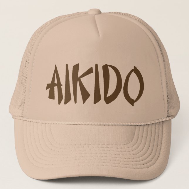 De Camionero Gorra del Aikido (Anverso)