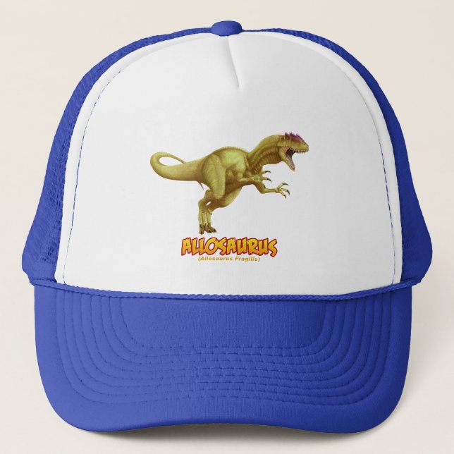 De Camionero Gorra del Allosaurus (Anverso)