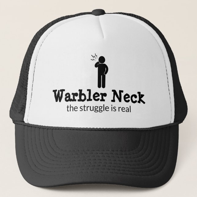 De Camionero Gorra del amante del pájaro (Anverso)
