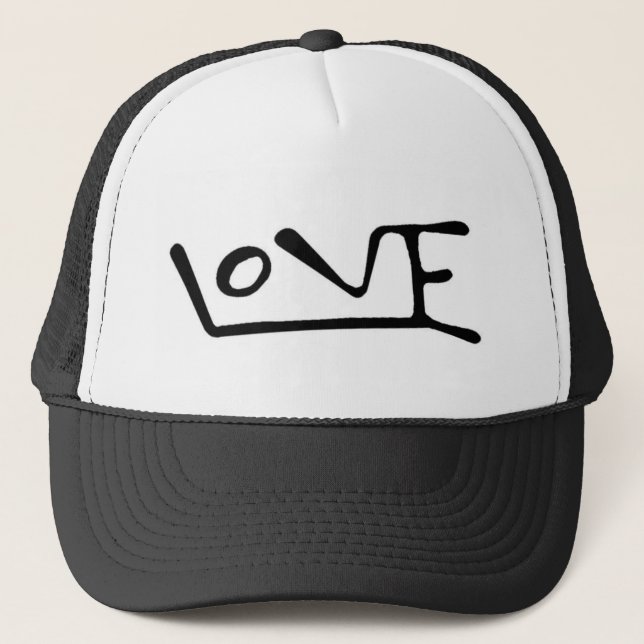 De Camionero Gorra del amor (Anverso)