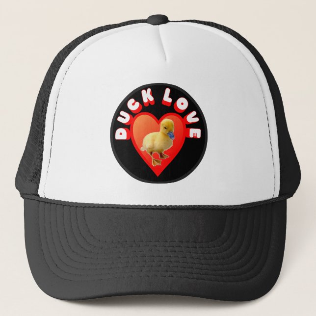De Camionero Gorra del amor del pato (Anverso)