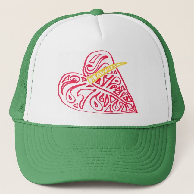 De Camionero Gorra del Anthurium (Anverso)