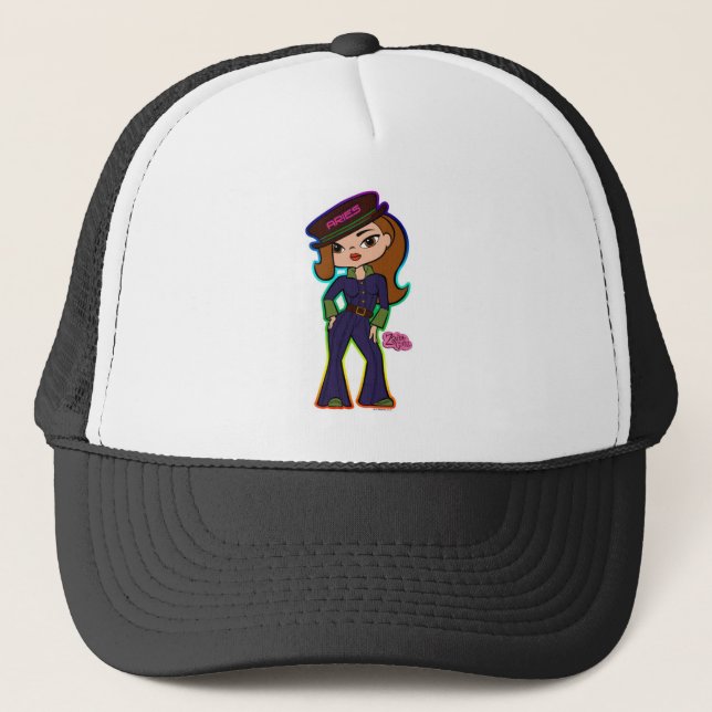 De Camionero Gorra del aries (Anverso)