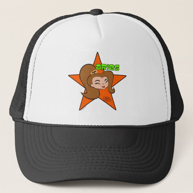 De Camionero Gorra del aries (Anverso)