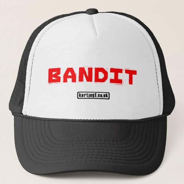 De Camionero Gorra del bandido (Anverso)