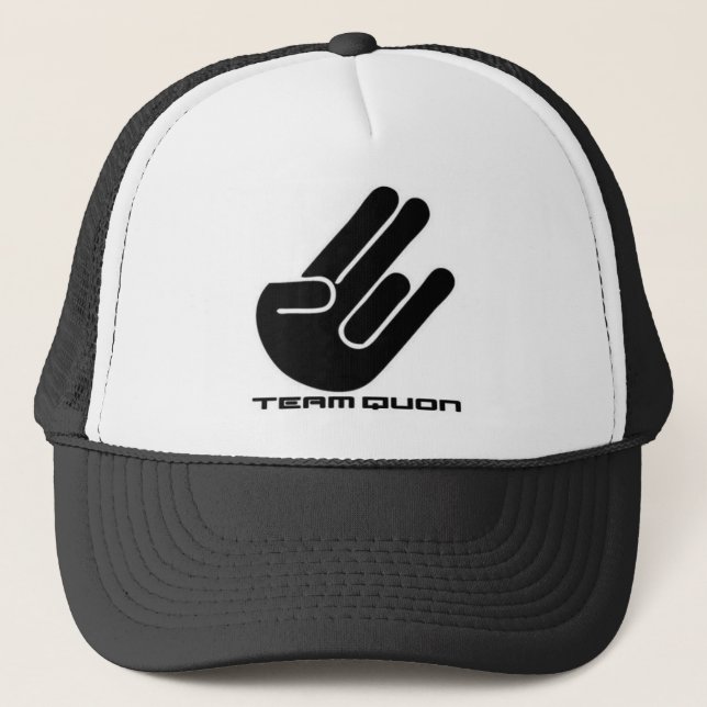 De Camionero Gorra del Barracuda del equipo QUON (Anverso)