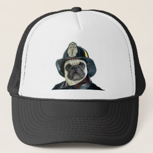 De Camionero Gorra del barro amasado del bombero