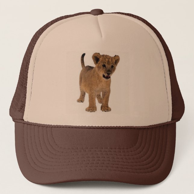 De Camionero Gorra del bebé león (Anverso)