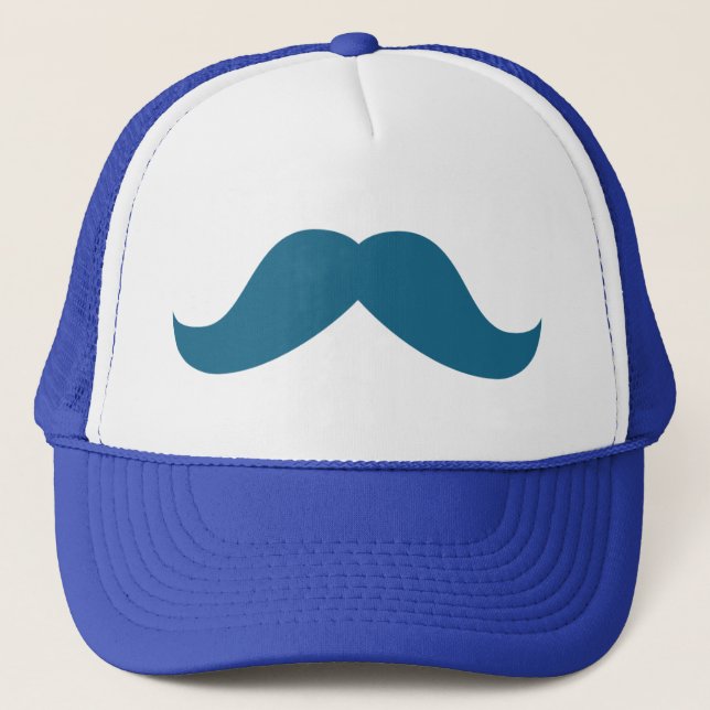 De Camionero Gorra del bigote (Anverso)