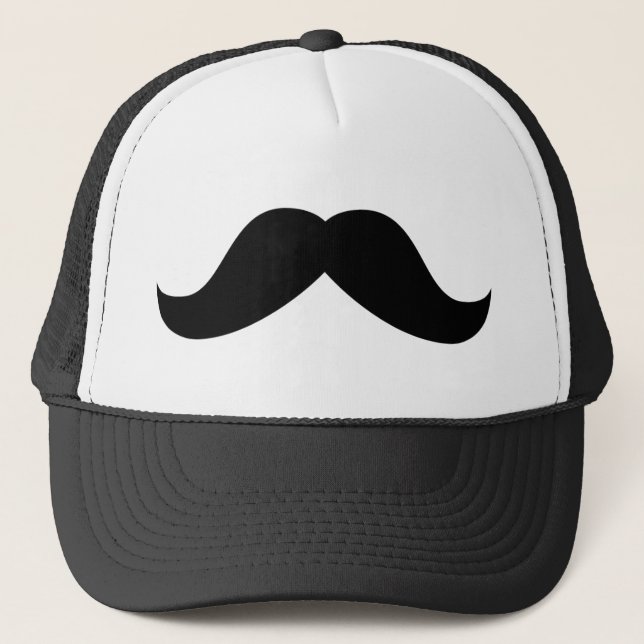 De Camionero Gorra del bigote (Anverso)