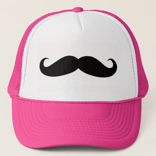 De Camionero Gorra del bigote (Anverso)