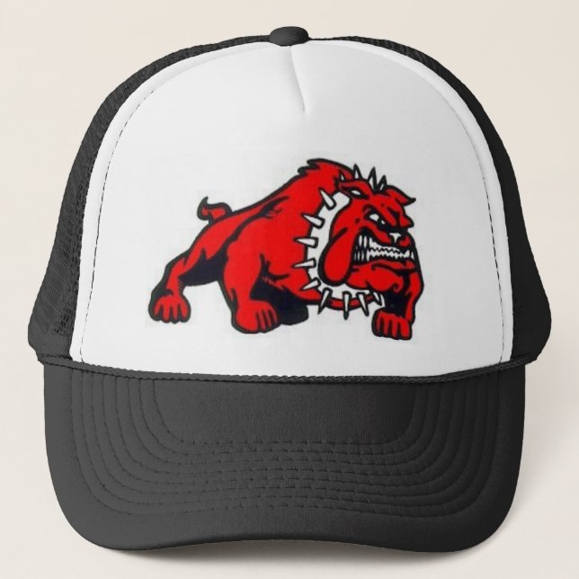 De Camionero gorra del bulldog (Anverso)