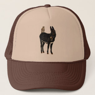 De Camionero Gorra del BURRO y del BÚHO del AÑIL
