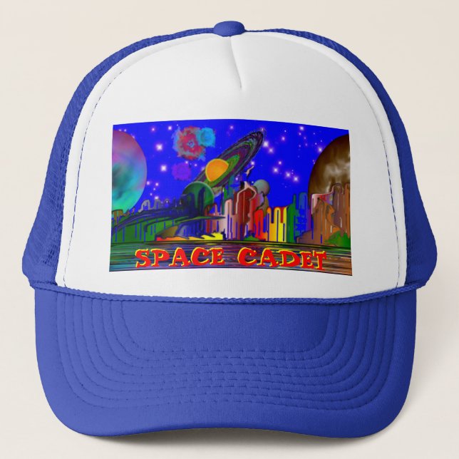 De Camionero Gorra del cadete del espacio (Anverso)