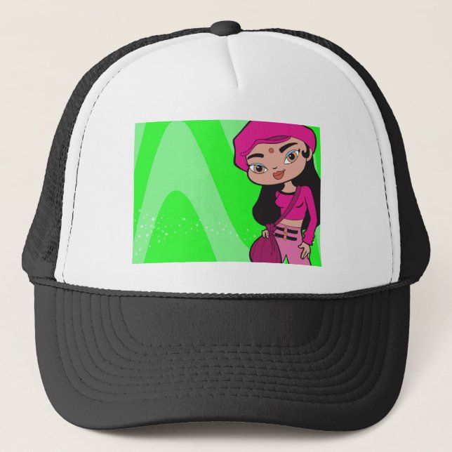 De Camionero Gorra del Capricornio (Anverso)