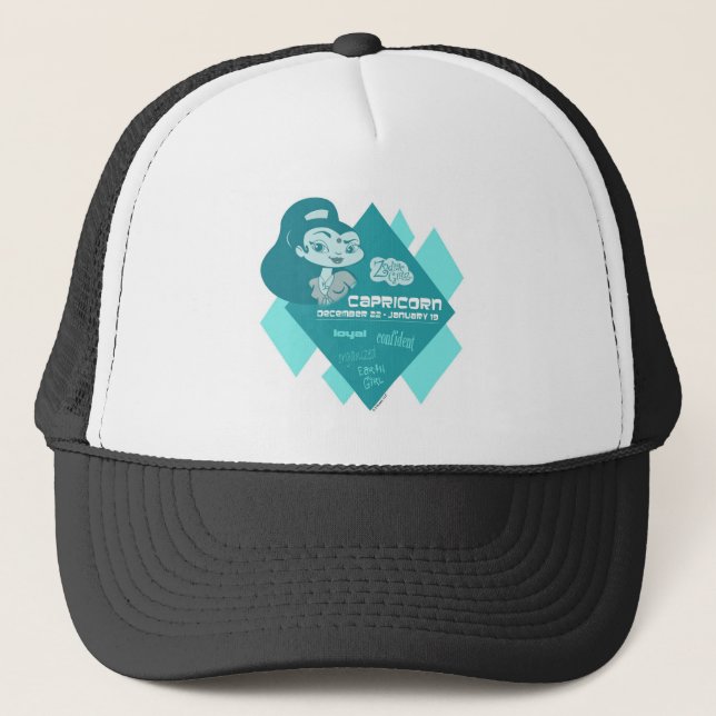 De Camionero Gorra del Capricornio (Anverso)