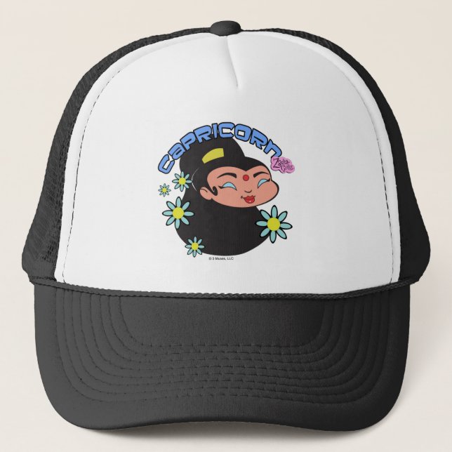 De Camionero Gorra del Capricornio (Anverso)
