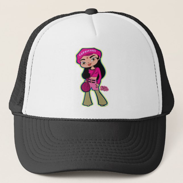 De Camionero Gorra del Capricornio (Anverso)