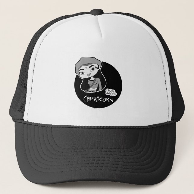 De Camionero Gorra del Capricornio (Anverso)