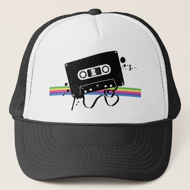De Camionero gorra del casete 90s (Anverso)